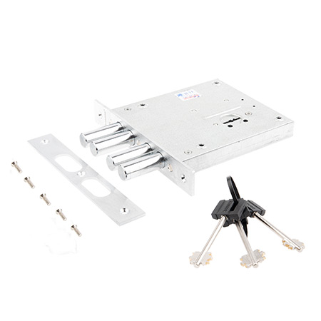 Замок врезной BORDER 82000-ЗВ8-8К/13