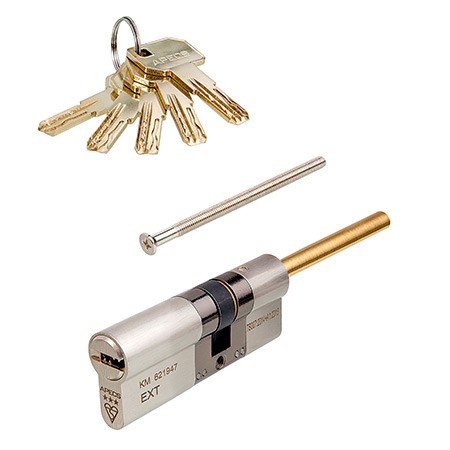 Цилиндровый механизм Apecs MP-80(35S/45)-S/65-NI