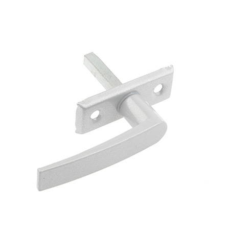 Ручка оконная РО-10 сер.метал. (хедер)