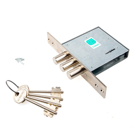 Замок врезной ГАРДИАН-3001-4кл ЗК.305