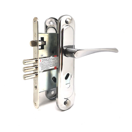 Замок врезной Зенит ЗВ4.009/17 ПРОФИ (хром)