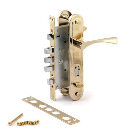 Замок врезной Apecs T-0523-C-G-L