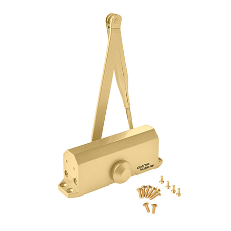 Доводчик TS77 EN4 с рычагом золото