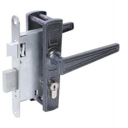 Замок врезной Абсолют ЗВ4-3/01 (Серебро)