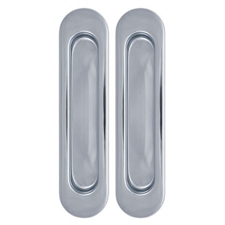 Ручка для раздвижных дверей SH010-СP-8 хром