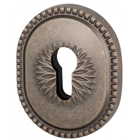 Декоративная накладка на цилиндр ET-DEC CL (ATC Protector 1) AS-9 Античное серебро