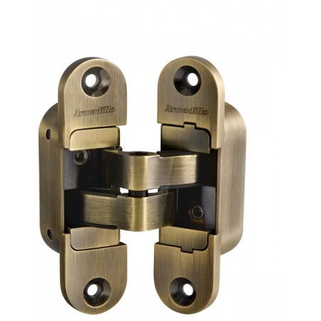 Петля скрытой установки с 3D-регулировкой Architect 3D-ACH 40 AB Бронза прав. 40 кг