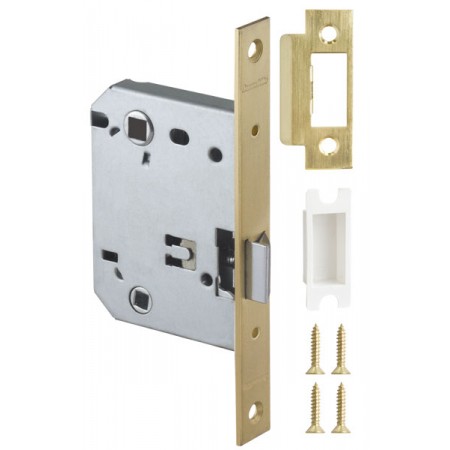 Защелка врезная LH 720-50 SG Мат. золото BOX на 70мм /прям/