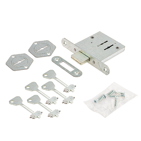 Замок врезной Ригель-ЗВ8-4С (5 кл)