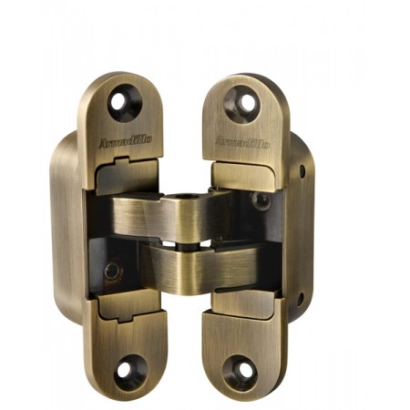 Петля скрытой установки с 3D-регулировкой Architect 3D-ACH 40 AB Бронза лев. 40 кг