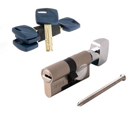 Цилиндровый механизм Apecs Premier XR-60-C15-NI