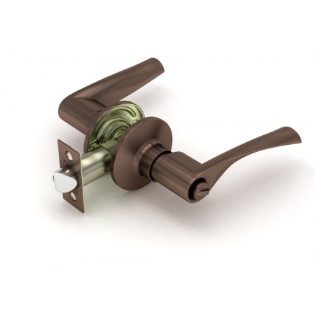 Ручка защелка  894 AC-B (медь) фик.