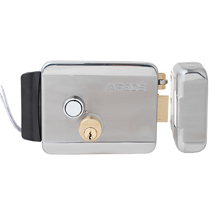 Замок накладной электромеханический Apecs ERL-2369.1-INOX-R