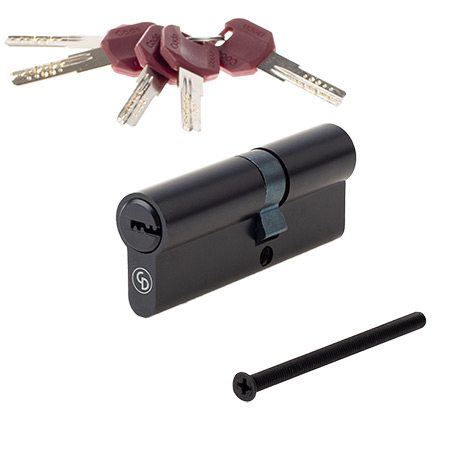 Цилиндровый механизм Code Deco ZM-80(35/45)-BLM