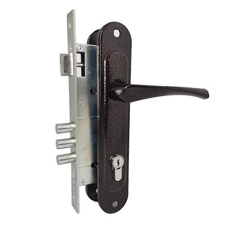 Замок врезной Абсолют ЗВ4-85/07 (Медь)