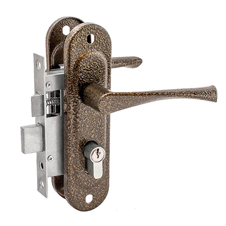 Замок врезной ЗВ 4-50.01 (бронза)