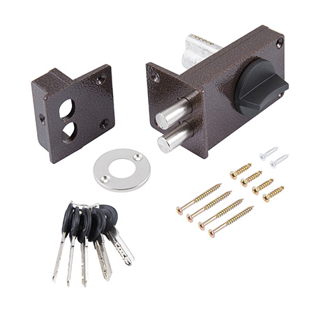 Замок накладной Омега ЗН1-8 КМЗ (медь)