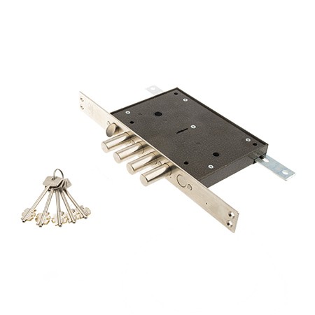 Замок врезной СУПЕР-КОНКУРЕНТ-РЗТ (б/о) лев.