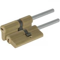 Цилиндр замка Cisa Asix под вертушку 60 мм 30-30 латунь ключ/дл. шток 'мастер-система'