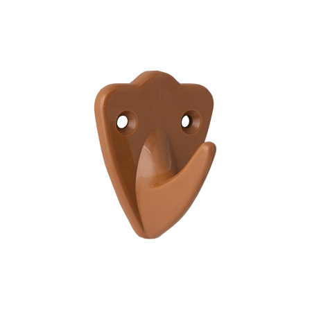 Крючок однорожковый Avers КР-01 (коричневый)