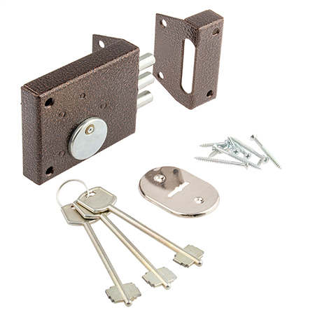 Замок накладной Зенит-ЗН-4-1 (медь)