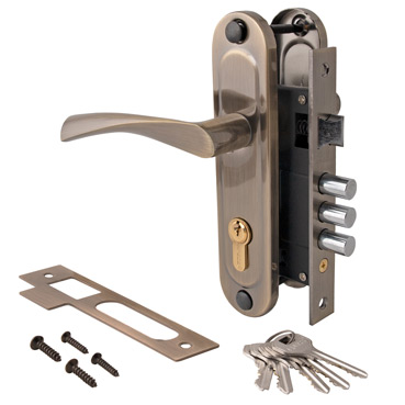 Замок врезной Apecs 1023/60-AB