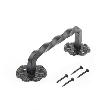 Ручка-скоба "ВИТАЯ" (черный муар)