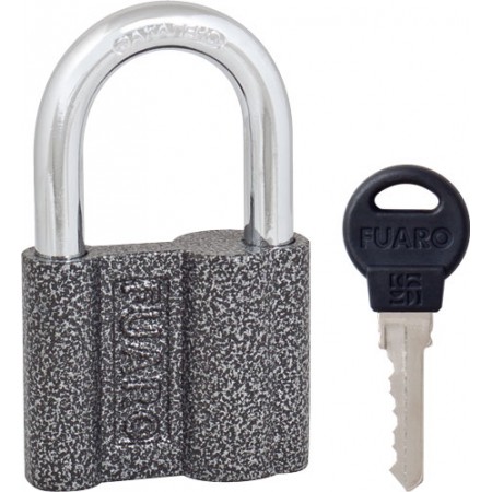 Замок навесной PL-4061 (61 мм) 3 " англ."  кл. БЛИСТЕР