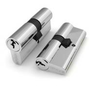 Цилиндровый механизм  ФУАРО - FUARO 100 CA 60 mm (30-30) ключ/ключ никель
