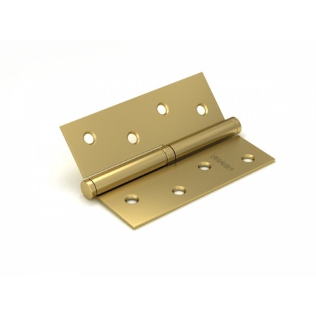 Петля съемная 413-4 100x75x2,5 SB left (мат. золото) левая