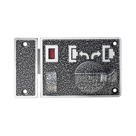 Замок накладной Apecs R06-C-GR (ЗН2-АС)