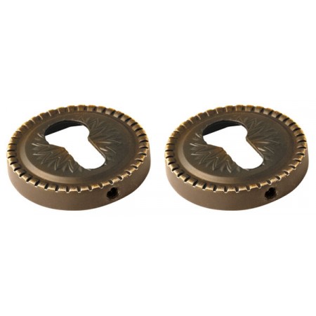 Накладка CYLINDER ET/CL-BB-17 Коричневая бронза 2 шт.