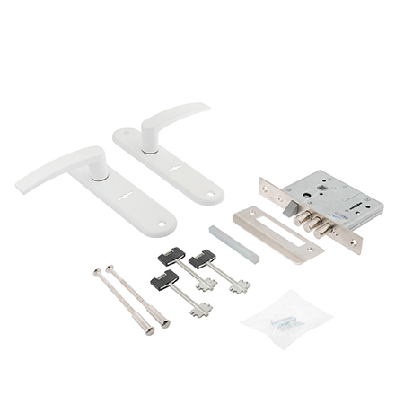 Замок врезной 76803-ЗВ9-8/13 (белый)