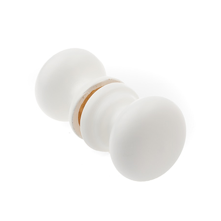 Ручка-кнопка ЙО-БЕЛАЯ