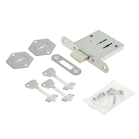 Замок врезной Ригель-ЗВ8-4С (3 кл)