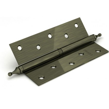 Петля съемная 410/BL-5 125x75x2,5 AB right (бронза) правая БЛИСТЕР