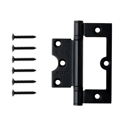 Петля накладная Apecs 102*75*2,5-B2-INOX-BLM (B2B)