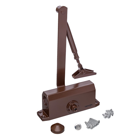 Доводчик дверной Vanger DC-45-BR