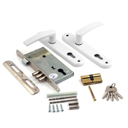 Замок врезной 78201-ЗВ4-3 (белый)