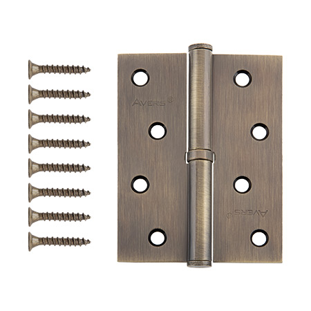 Петля врезная Avers 100*75*2,5-B-AB-R