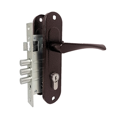 Замок врезной Абсолют ЗВ4-60/07 (Медь)