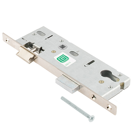 Замок врезной Гардиан "Profi" 45.11.16 (б/ц) с защелкой