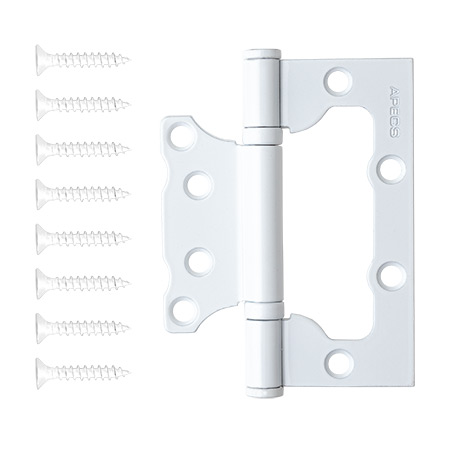 Петля накладная Apecs 100*75*2,5-B2-Steel-W