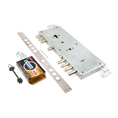 Замок врезной ГАРДИАН-2514 Т-5кл (б/ц) лев.