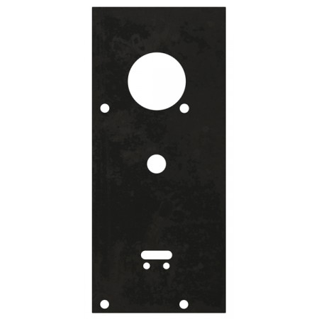 Пластина защитная для замков двухсистемных (сувальдный ключ внизу, тип-размер CISA 57.986)