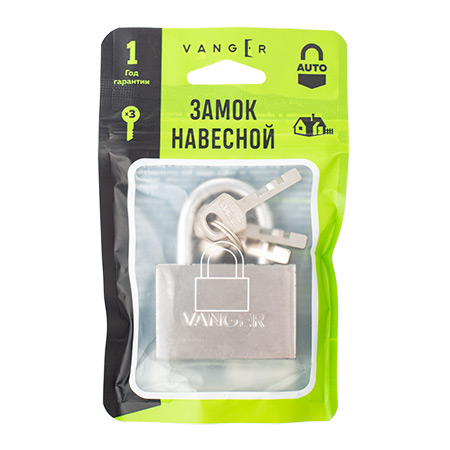Замок навесной Vanger PD-30-60