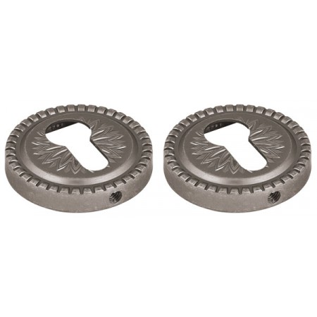 Накладка CYLINDER ET/CL-AS-9 Античное серебро 2 шт.