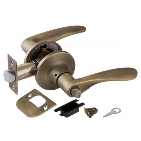 Ручка защелка 6020 MAB-B (фик.) мат. бронза