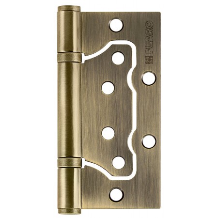 Петля универсальная без врезки 500-2BB 100x2,5 AB (бронза)