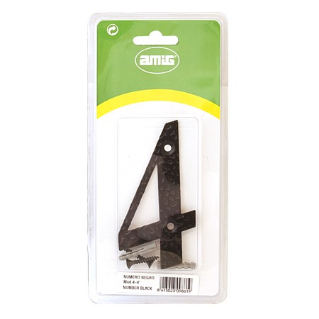 Цифра Amig 4 (черный) 9861